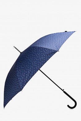 Cane Umbrella automatic Dots pattern 8312