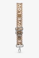 A40-RS-AG Adjustable patterned shoulder strap with silver carabiners