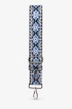 A40-RS-AG Adjustable patterned shoulder strap with silver carabiners