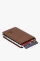 Lupel L679AV Cowhide leather wallet card holder and aluminum case with RFID protection