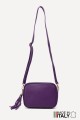 Sac bandoulière en cuir grainé ZE-9019-G