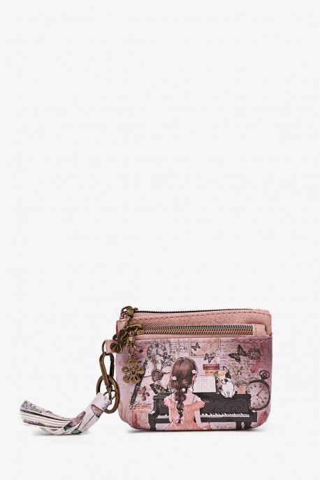 C-068-10-24A Porte-monnaie synthétique Sweet & Candy : Motif:24A-B