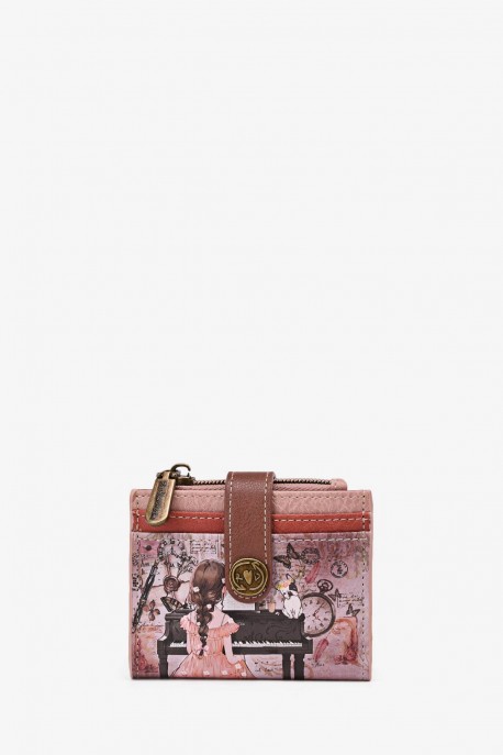 C-278-24A Porte-monnaie Porte-carte synthétique Sweet & Candy : Motif:24A-B