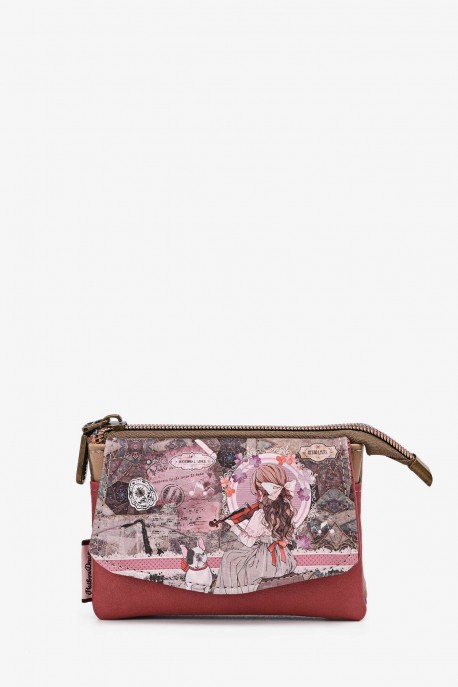 C-280-24A Porte-monnaie synthétique Sweet & Candy