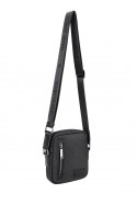 931102 Sacoche homme en nylon David Jones