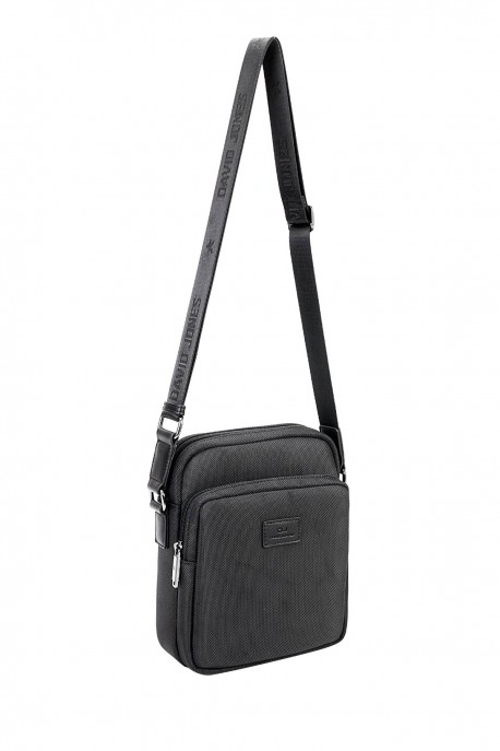931104 Sacoche homme en nylon David Jones
