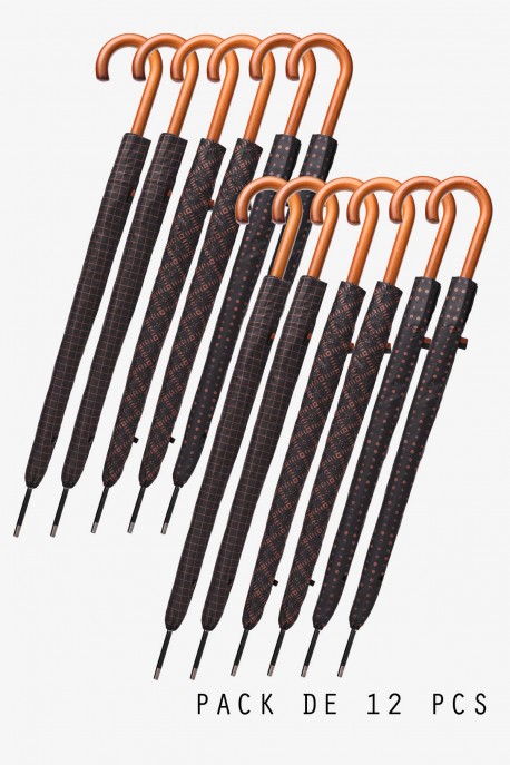 Cane Umbrella Neyrat 8147-6VQ automatic : colour:Pack of 12