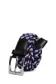 ZSP-357-VT01 Ceinture tressée élastique - Multicolore