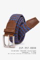 ZSP-357-B000 Ceinture tressée élastique - Bicolor