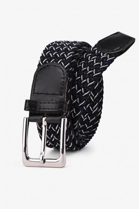 ZSP-357-U002 Ceinture tressée élastique : Couleurs:U002-002