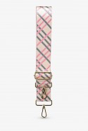 A40-RS-GD-046 Bandoulière à motif réglable avec mousquetons doré