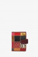 KJ6101-C Porte-monnaie patchwork