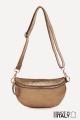 Metalic Leather fanny pack ZE-9009-MT