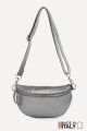 Metalic Leather fanny pack ZE-9009-MT