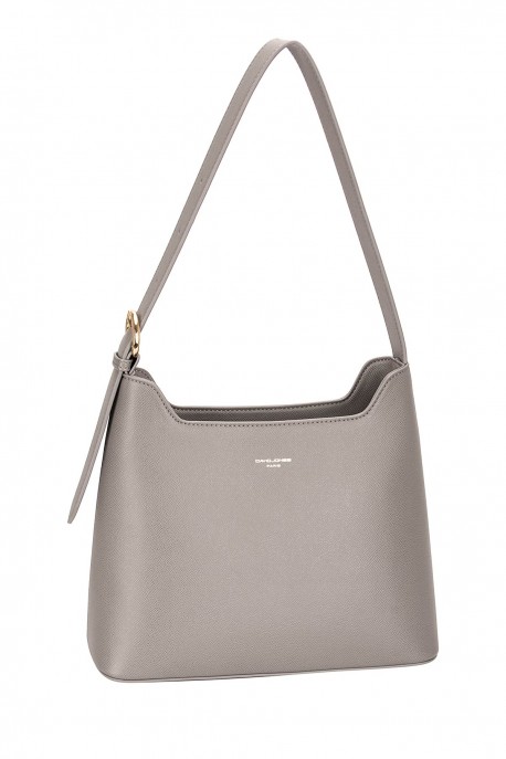 CM7190 Sac à main seau David Jones : couleur:Gris (Grey)