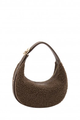 CM7102F Sac épaule croissant en mouton synthétique David Jones