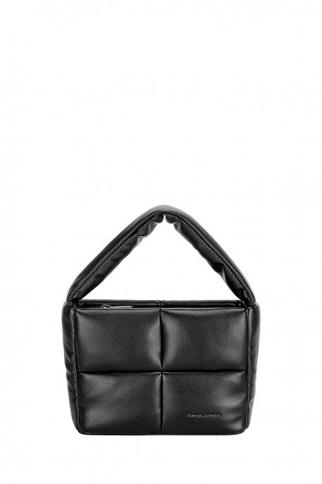 CM7106 David Jones Quilted Handbag : colour:Black