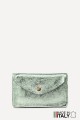 Metallic leather coin purse ZE-8002