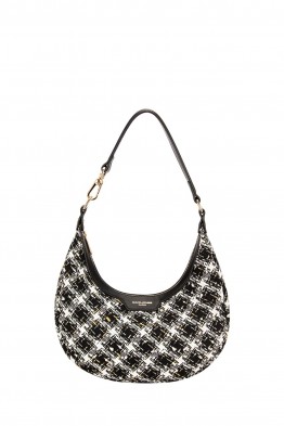 CM7180 Sac à main épaule en tissus tweed David Jones
