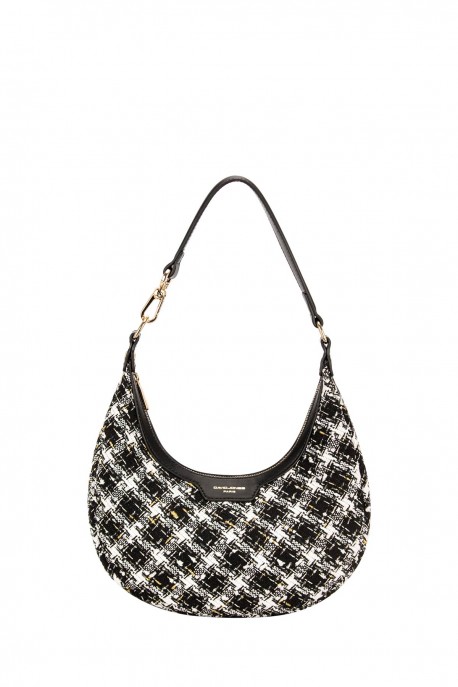 CM7180 Sac à main épaule en tissus tweed David Jones