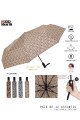 HS53352 RST Parapluie pliant Léopard OpenClose Auto
