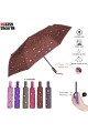 HS53359 RST OpenClose Auto folding umbrella with water droplet design