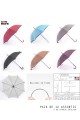 RST1712 Automatic cane umbrella with polka dots RST