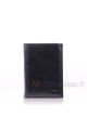 Leather wallet Spirit R6802A : Color:Black