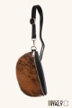 Sac banane bandoulière en cuir tache peau poilu ZE-9022-PV001