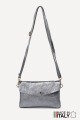 Sac pochette bandoulière en cuir métallisé ZE-9010-MT