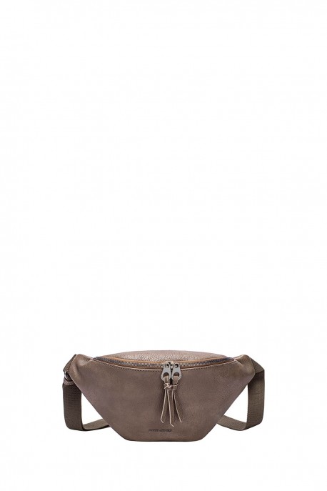 CM7209 Sac banane bandoulière David Jones : couleur:Chocolat