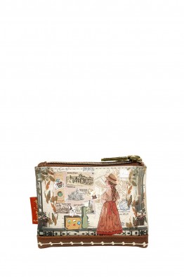 C-086-01-24B Porte-monnaie synthétique Sweet & Candy