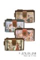 C-279-01-24B Porte-carte porte-monnaie synthétique Sweet & Candy