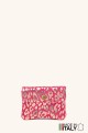 Porte-monnaie Pochette imprimé léopard dorée cuir façon nubuck ZE-8001-LP002-GD
