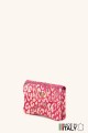 Porte-monnaie Pochette imprimé léopard dorée cuir façon nubuck ZE-8001-LP002-GD