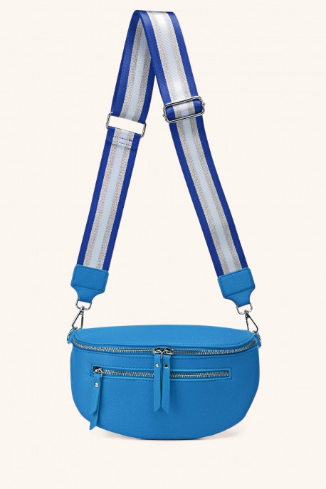 ZM-610 Sac banane bandoulière synthétique : couleur:Bleu Roi