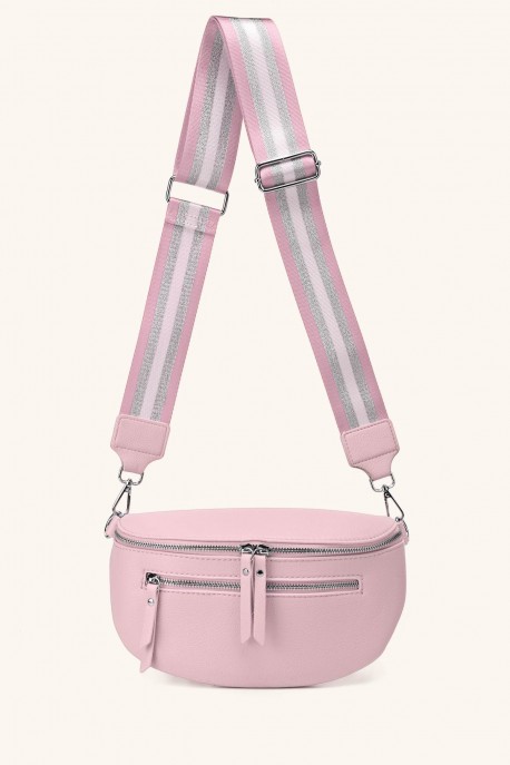 ZM-610 Sac banane bandoulière synthétique : couleur:Rose (Pink)