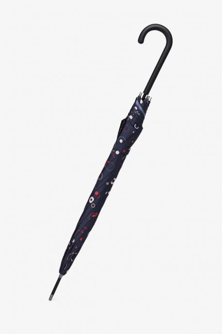 Cane Umbrella automatic Bubbles print 8363