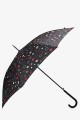 Cane Umbrella automatic Bubbles print 8363