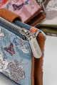 HD-25-24B Sweet & Candy Synthetic Coin Purse Wallet RFID - Butterfly
