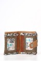 HD-25-24B Poretefeuille porte-monnaie synthétique RFID Sweet & Candy - Papillons