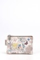 HD-28-24B Porte-monnaie Pochette double synthétique Sweet & Candy - Papillons