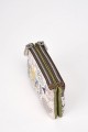 HD-28-24B Porte-monnaie Pochette double synthétique Sweet & Candy - Papillons