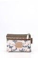 HD-28-24B Sweet & Candy Synthetic Double Pouch Coin Purse - Butterflies