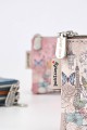 HD-28-24B Sweet & Candy Synthetic Double Pouch Coin Purse - Butterflies