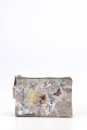 HD-28-24B Porte-monnaie Pochette double synthétique Sweet & Candy - Papillons