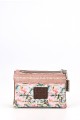 HD-28-24B Porte-monnaie Pochette double synthétique Sweet & Candy - Papillons