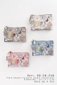 HD-28-24B Sweet & Candy Synthetic Double Pouch Coin Purse - Butterflies