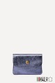 Porte-monnaie Pochette cuir métallisé ZE-8001