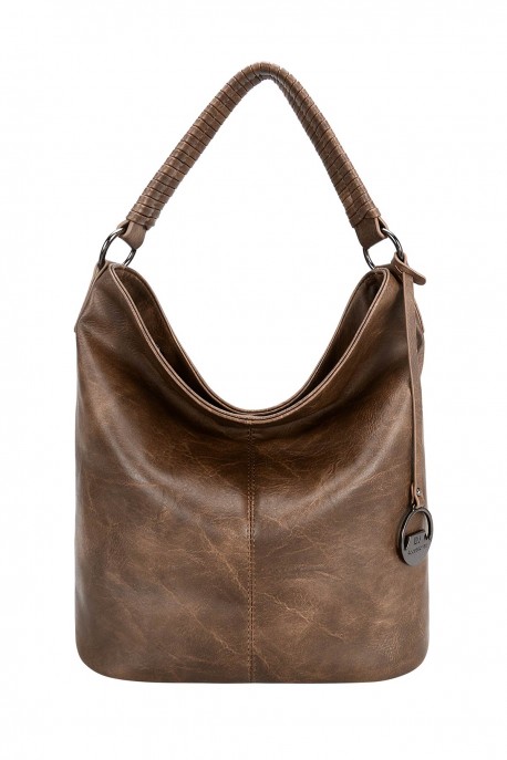 DAVID JONES CM6839-VQ handbag : colour:Taupe